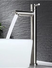 Stainless Steel Bathroom Washbasin Faucet