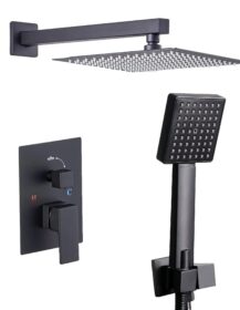 Concealed Rainfall Shower System Combo Set